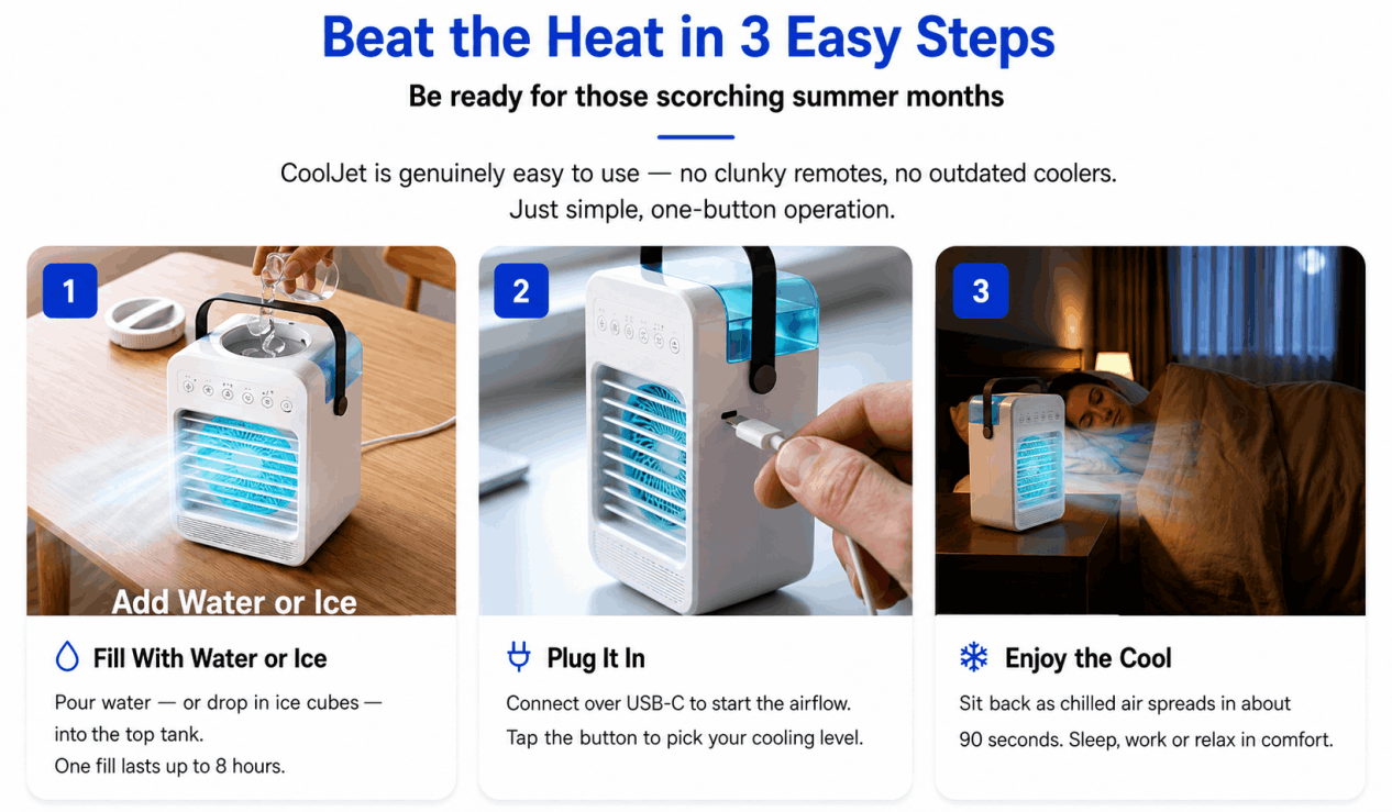 Order CoolJet AC — see today's pricing