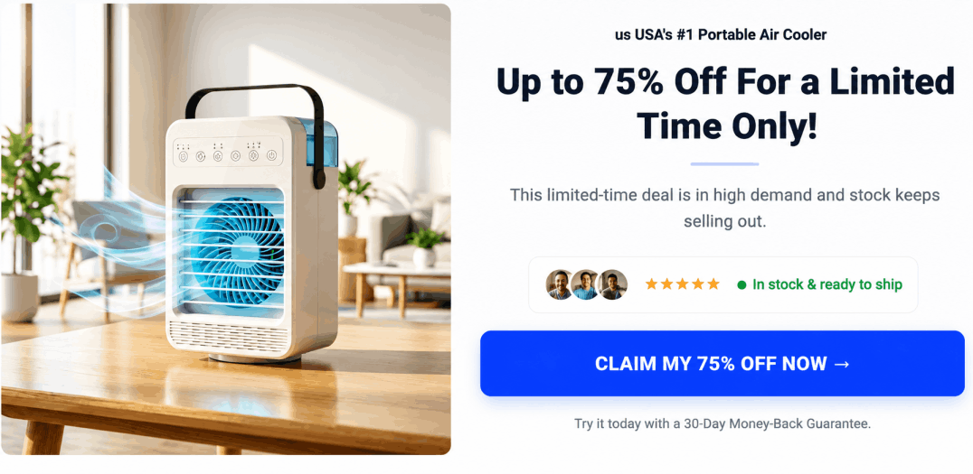 CoolJet AC pricing — see today's offer